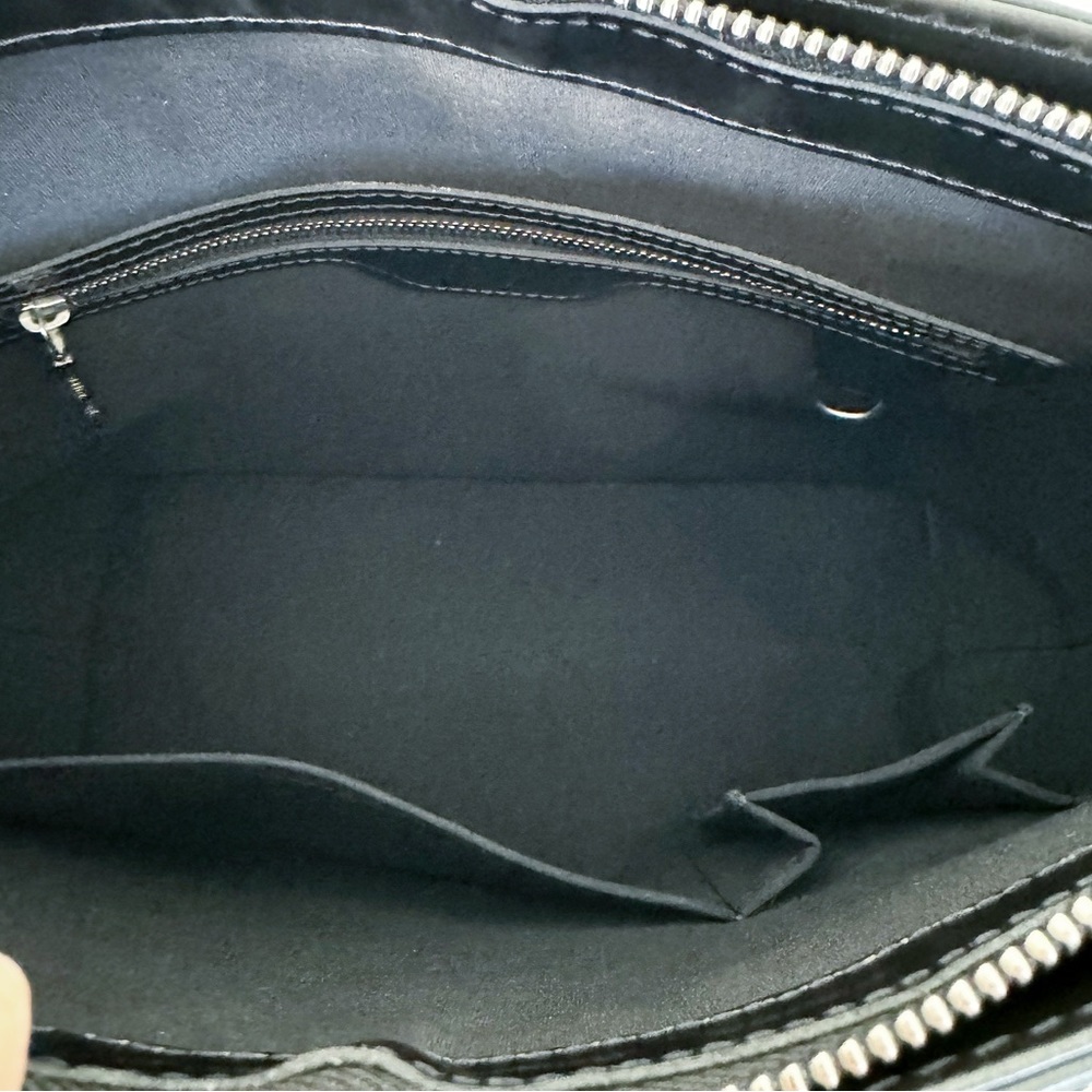 Dark Gray Louis Vuitton Monogram Mat Stockton Tote Bag - Picture 8 of 15